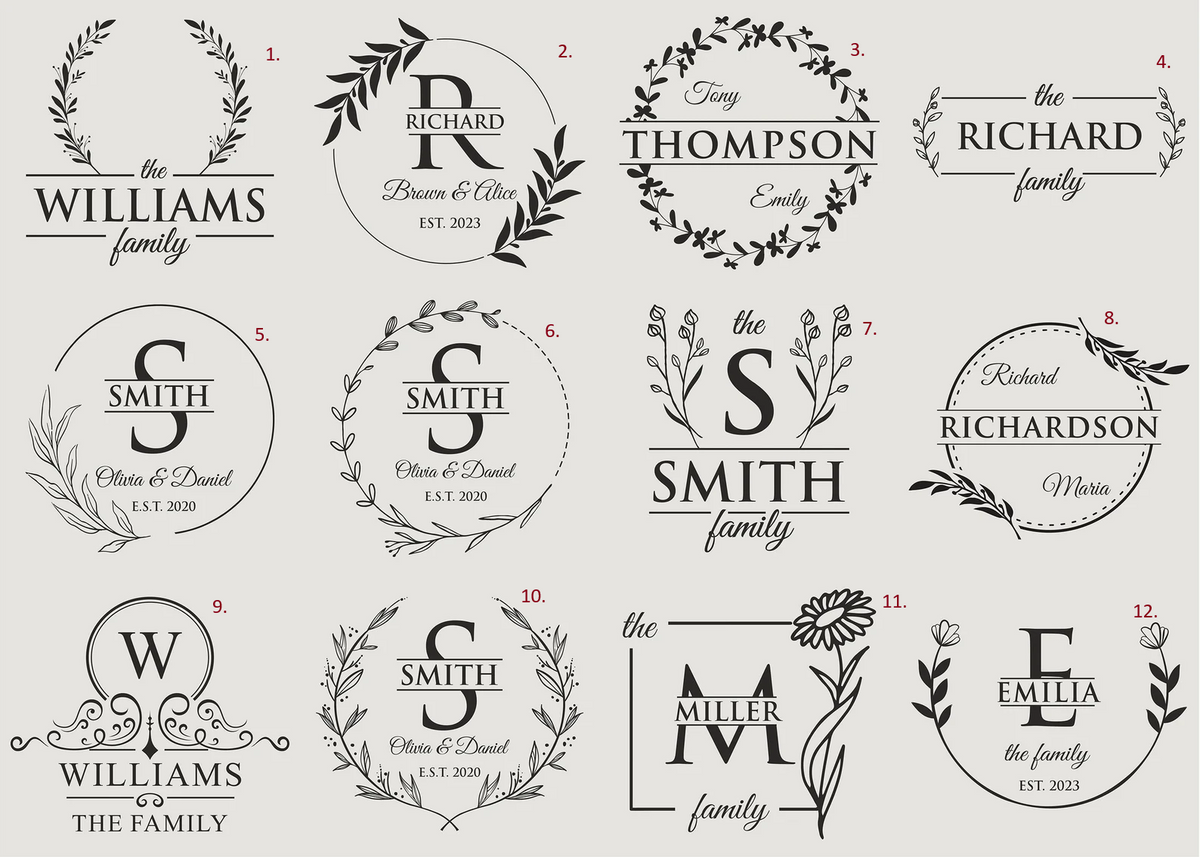 Acacia Wood Cutting, Serving & Charcuterie Board - Custom Engraved