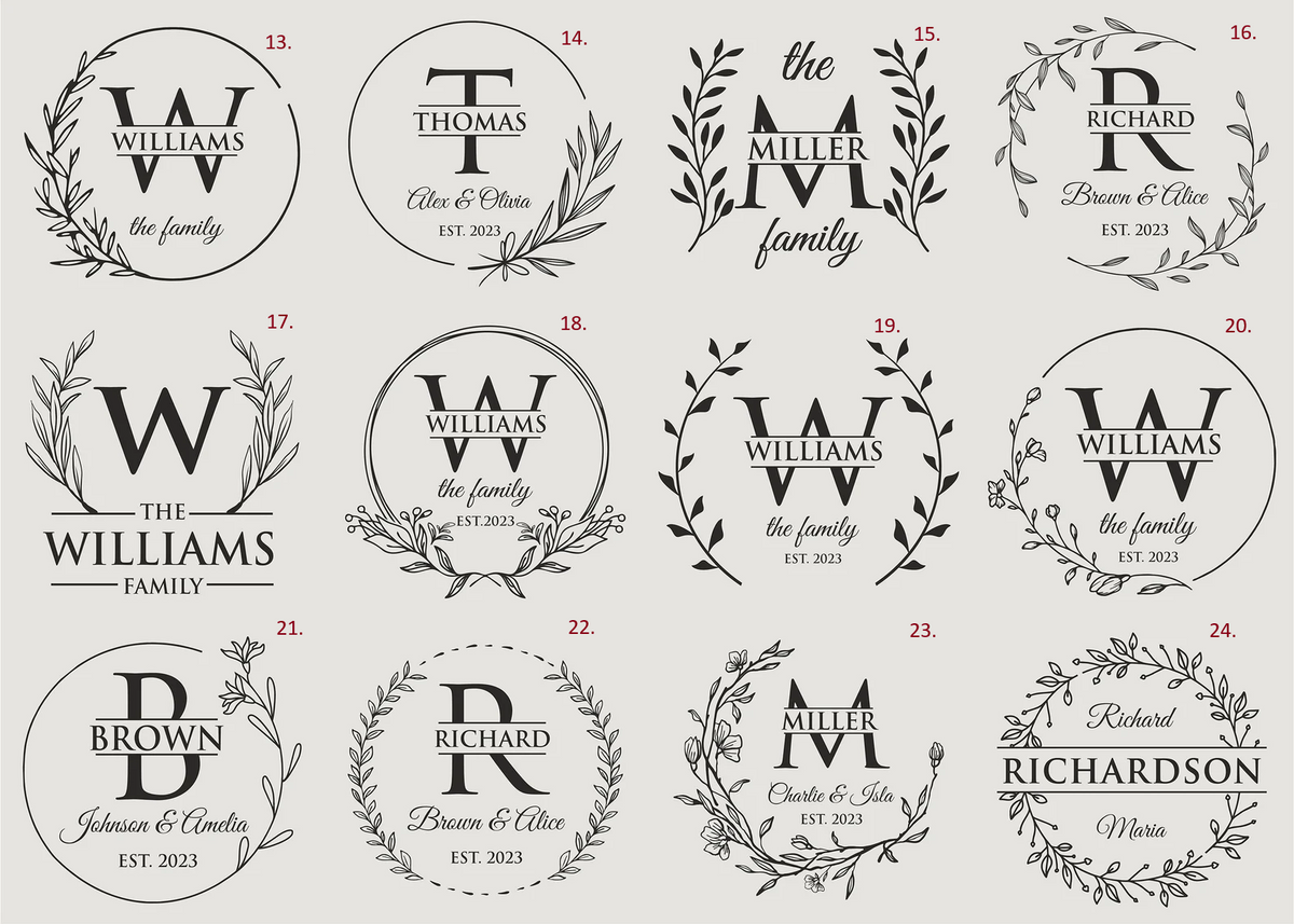 Acacia Wood Cutting, Serving & Charcuterie Board - Custom Engraved