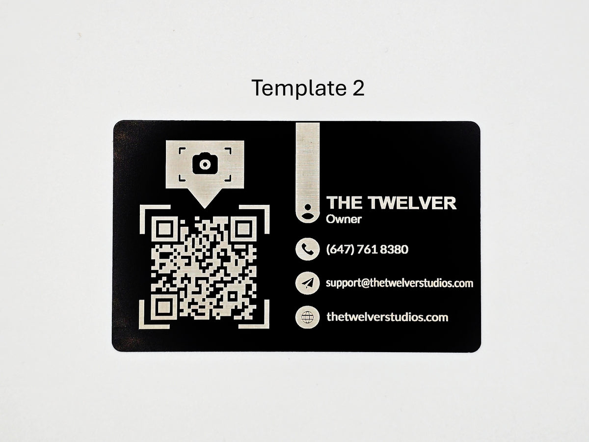 Custom Aluminum Business Cards