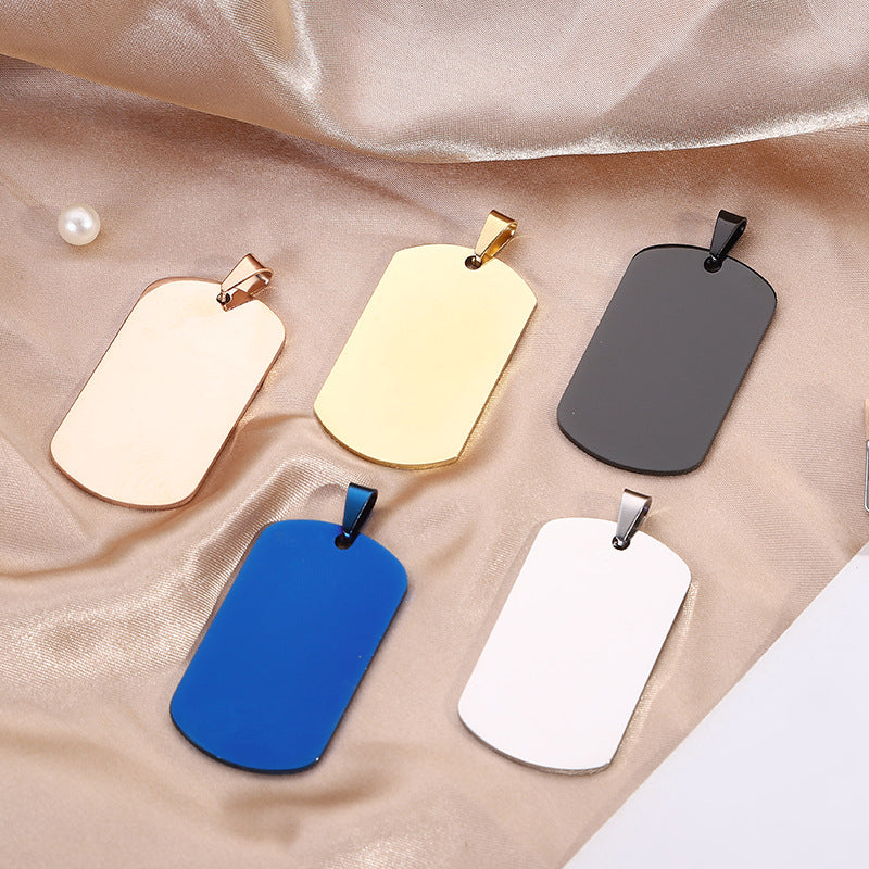 Customizable Dog Tag