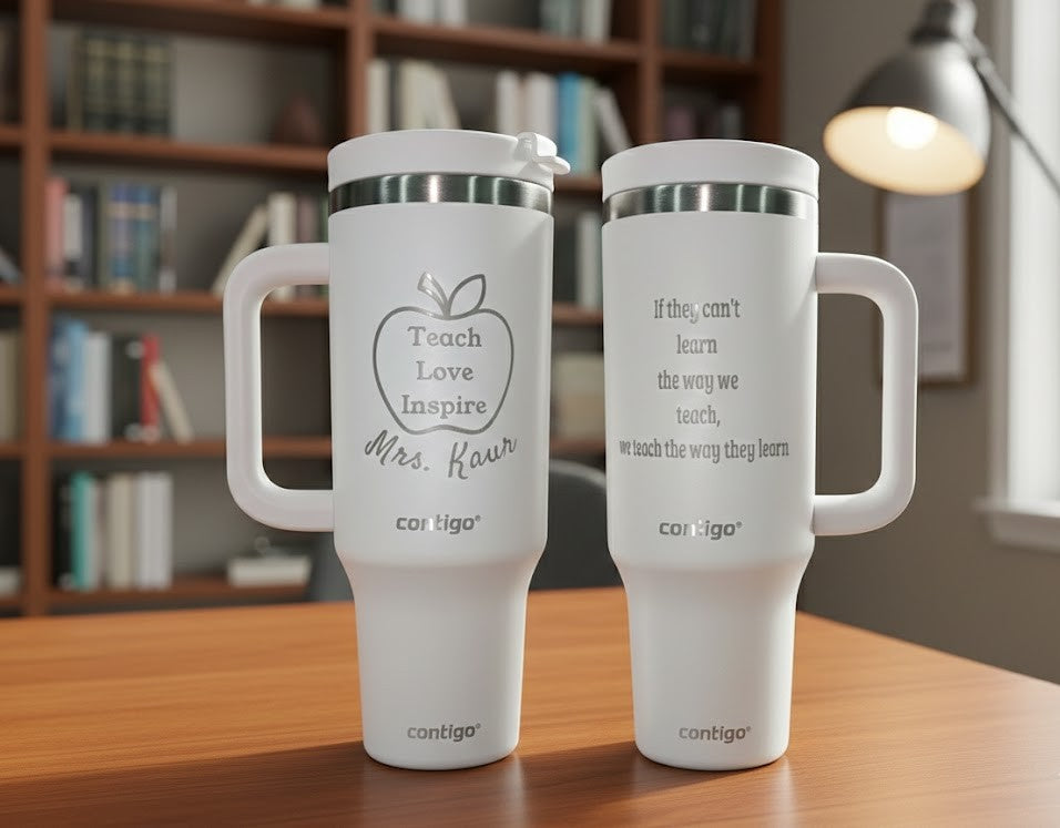 Contigo Streeterville Tumbler 40 oz (1.18 L) - Custom Engraved