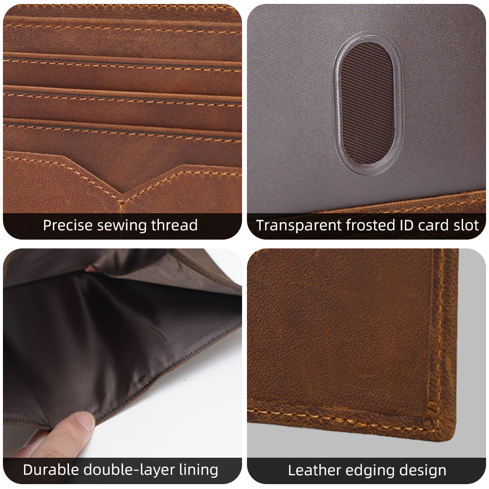 Premium Napa Leather Men’s Wallet