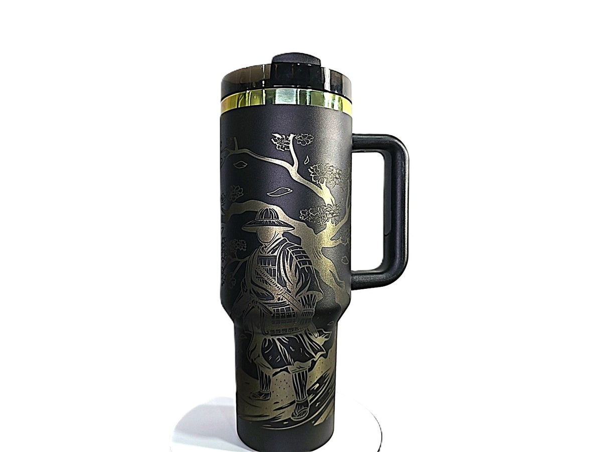 Samurai Warrior – Iridescent 40oz Tumbler