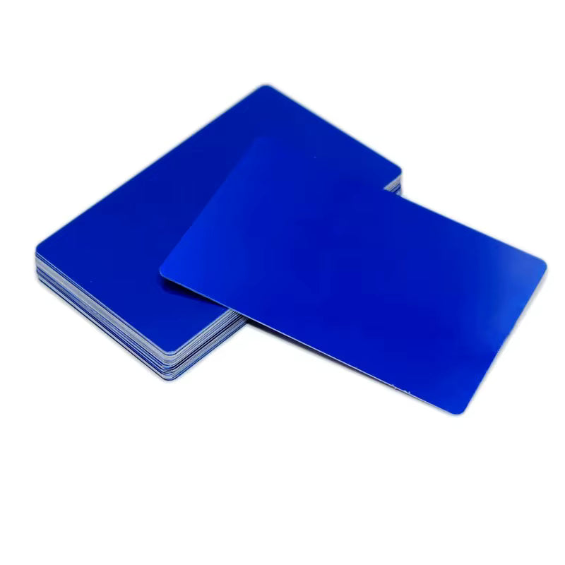 Custom Aluminum Business Cards