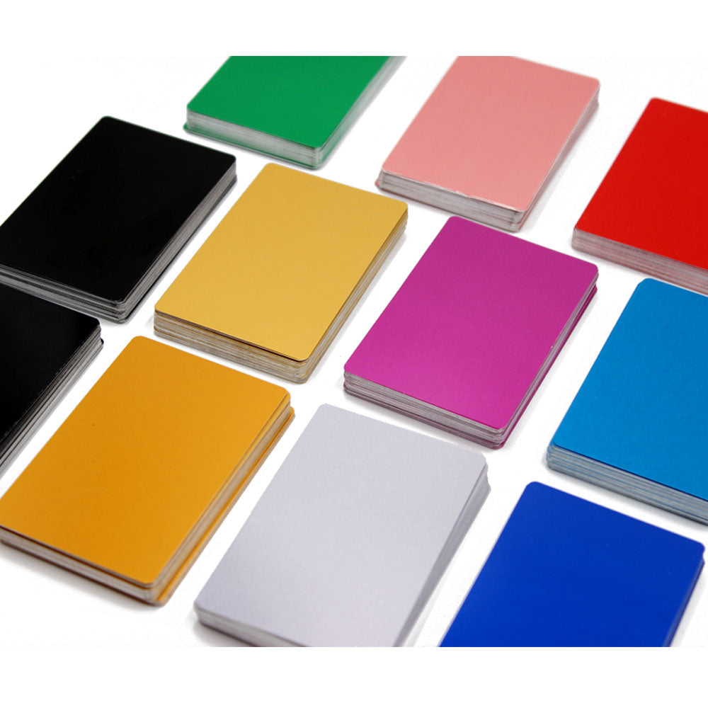 Custom Aluminum Business Cards