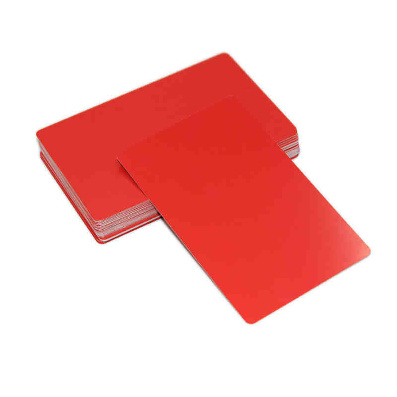 Custom Aluminum Business Cards