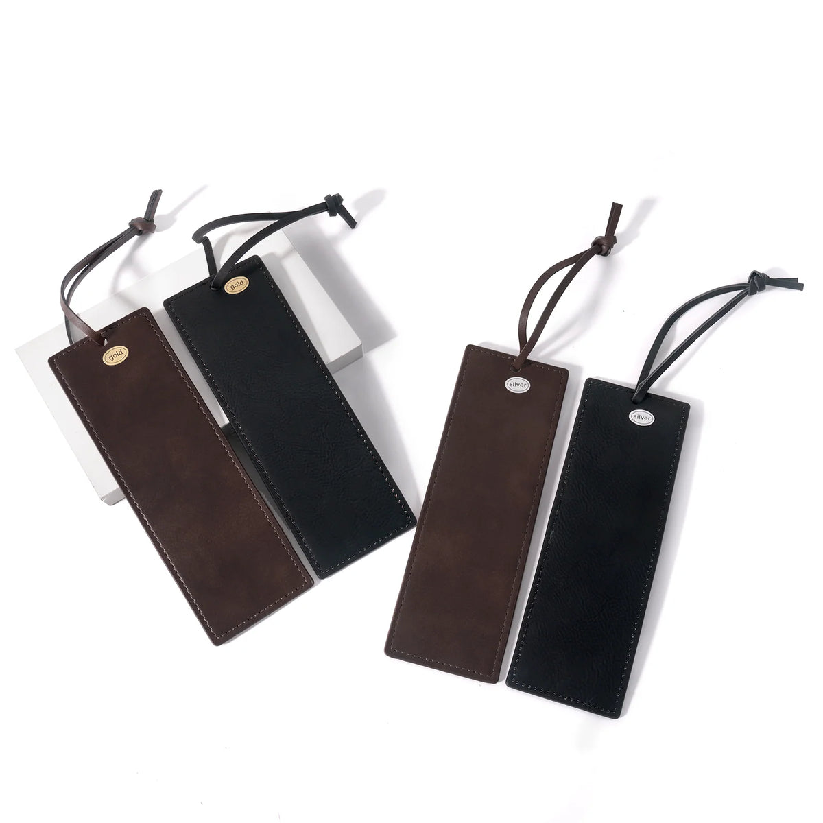 PU Leather Bookmarks