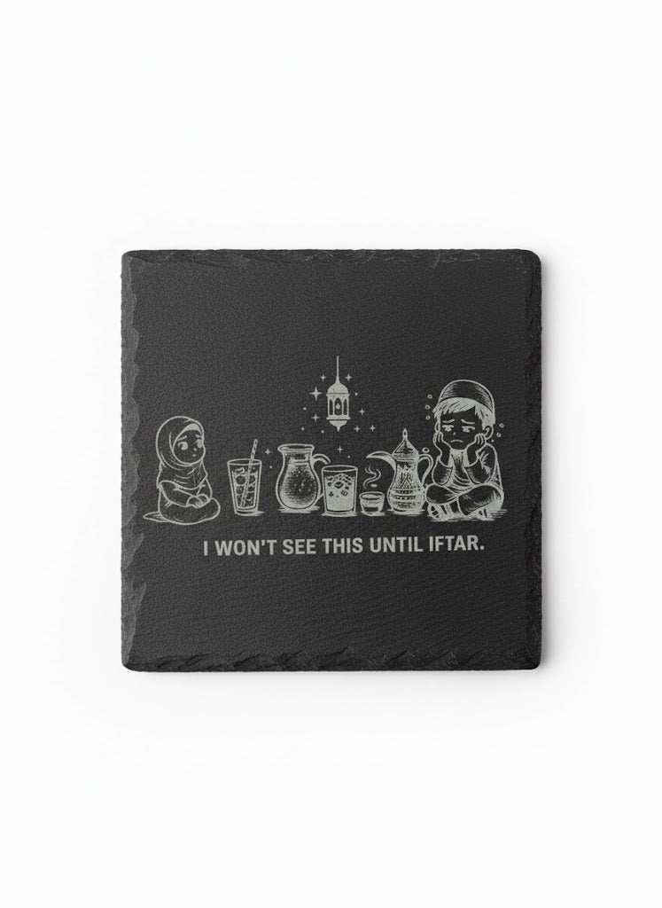 Ramadan Slate Coaster Set